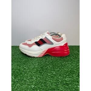 Gucci Rhyton White Red Pink 645771 2h060 9149 SZ 38